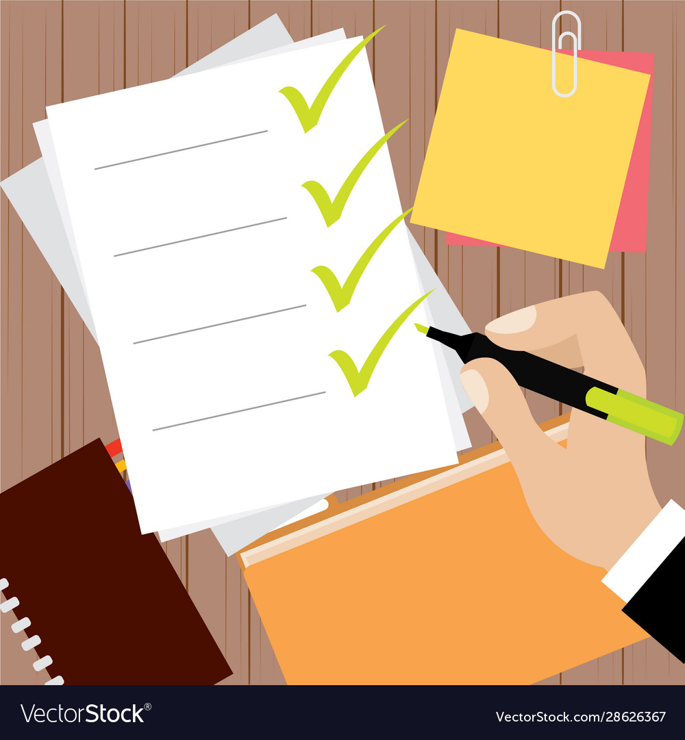 Work environment check list