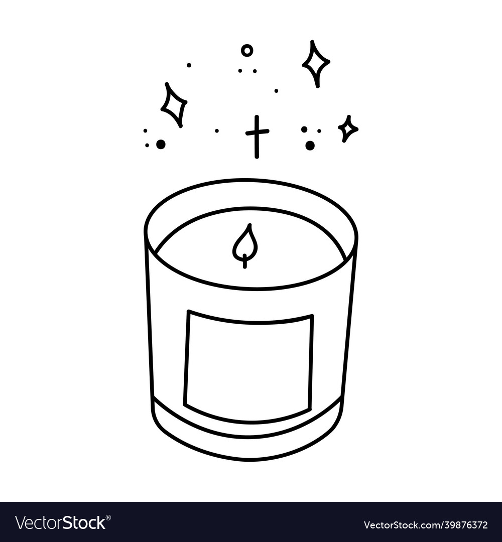 Burning Candle - Aromatherapy