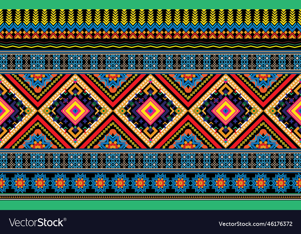 Geometric ethnic oriental seamless pattern traditi