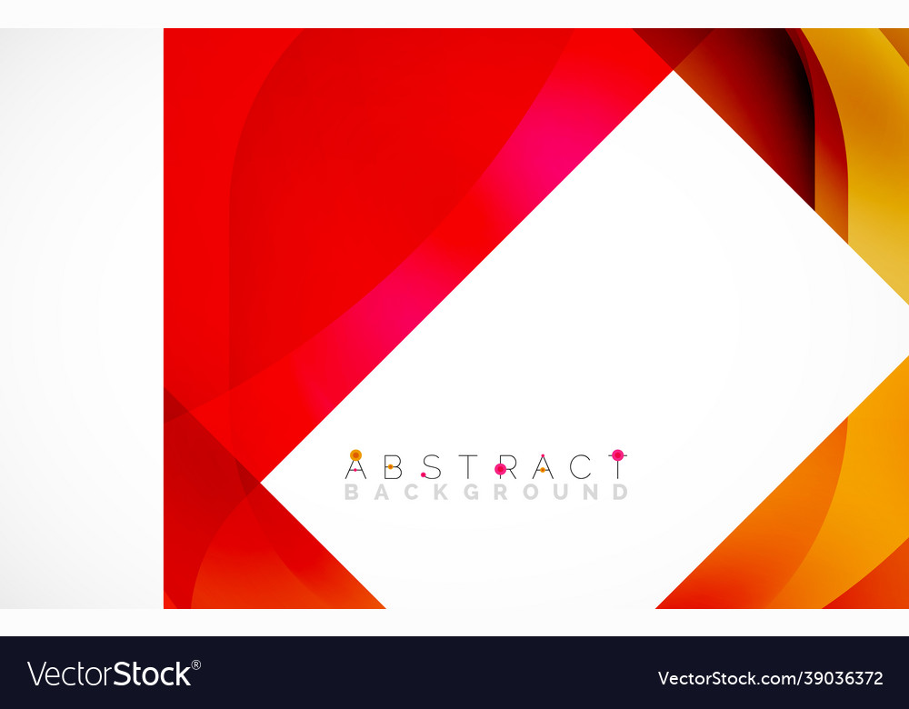 Minimal background abstract square shape vector image Minimal background abstract square shape