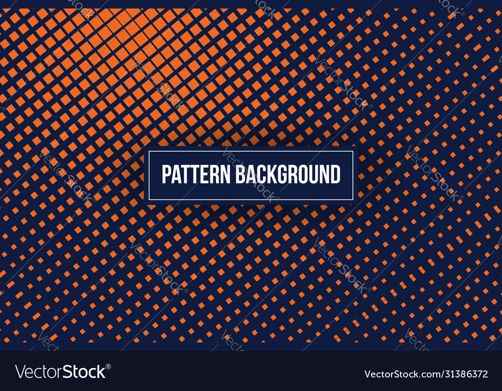 Orange square pattern background geometric sha