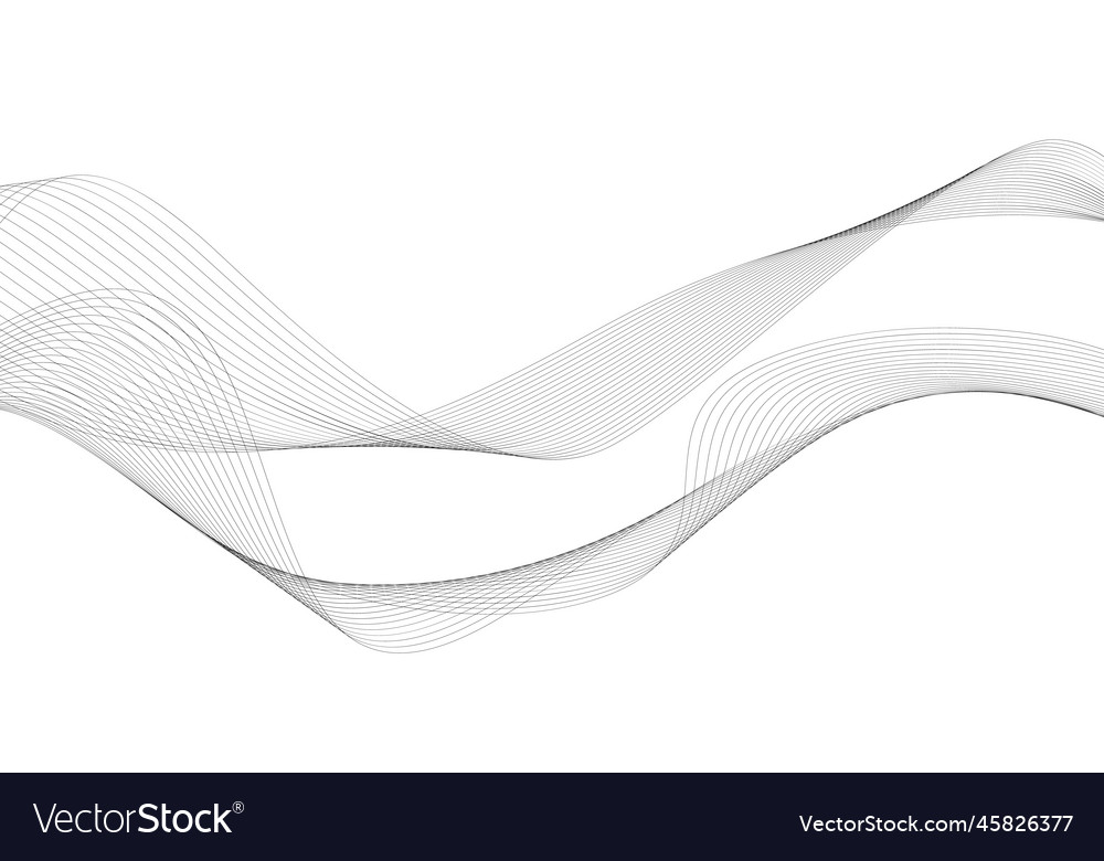 Abstract wave element for design digital vector image Abstract wave element for design digital