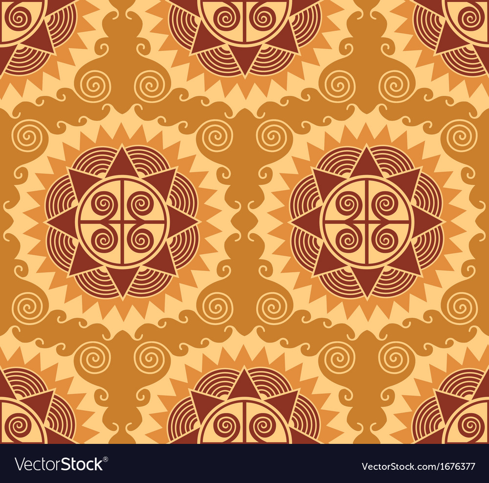 African style seamless pattern