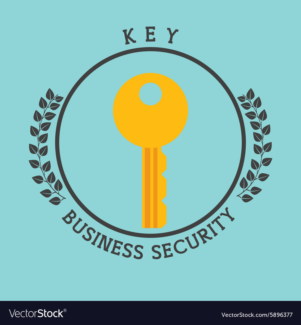 Business security Royalty Free Vector Image - VectorStock