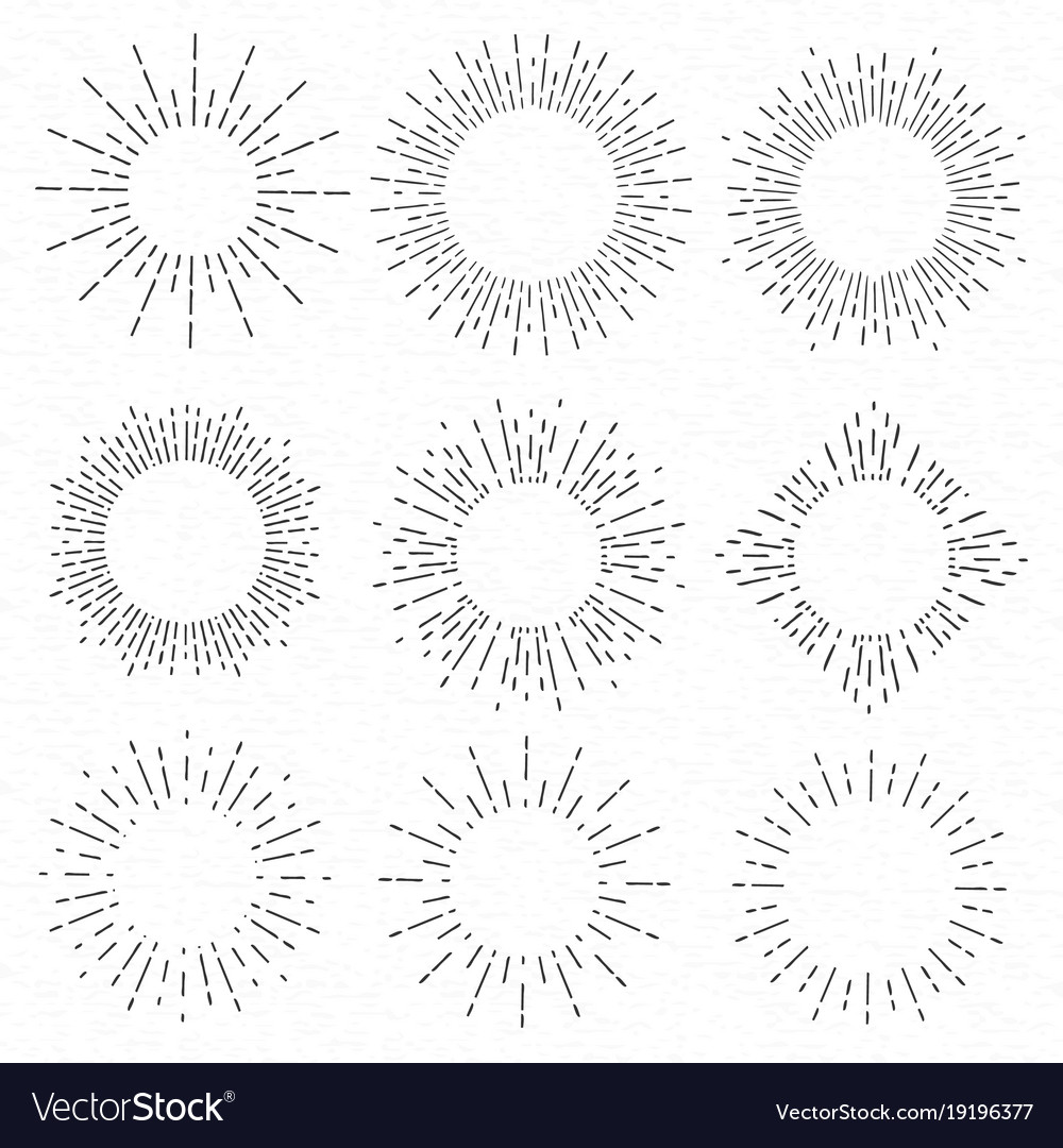 Creative of geometric hand Royalty Free Vector Image