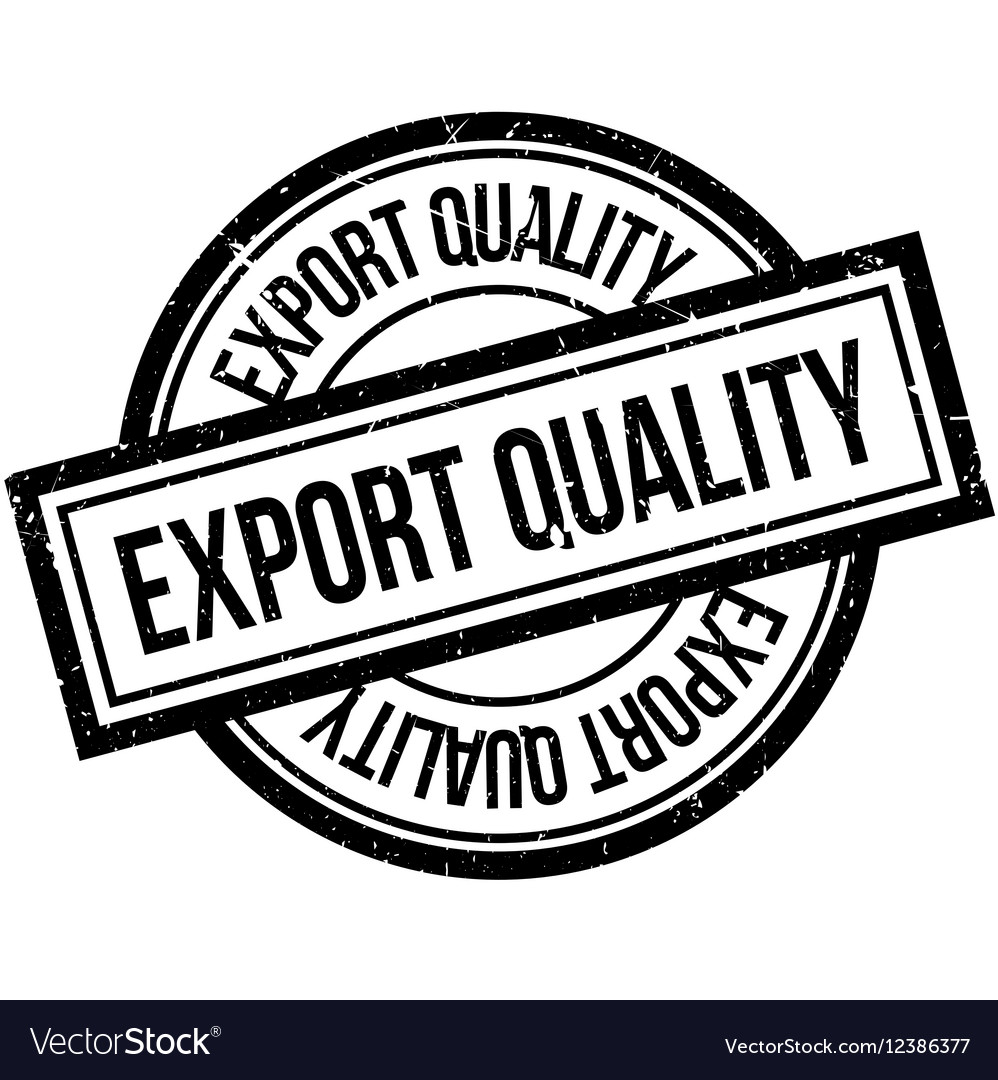 Download Export Quality rubber stamp Royalty Free Vector Image