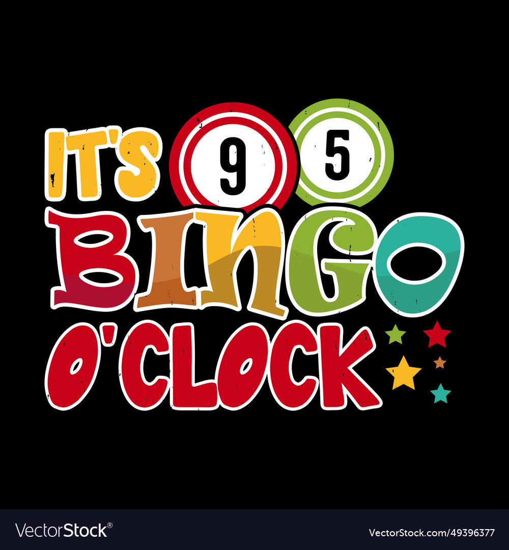 Lustige Casino Spieler Bingo T-Shirt Design