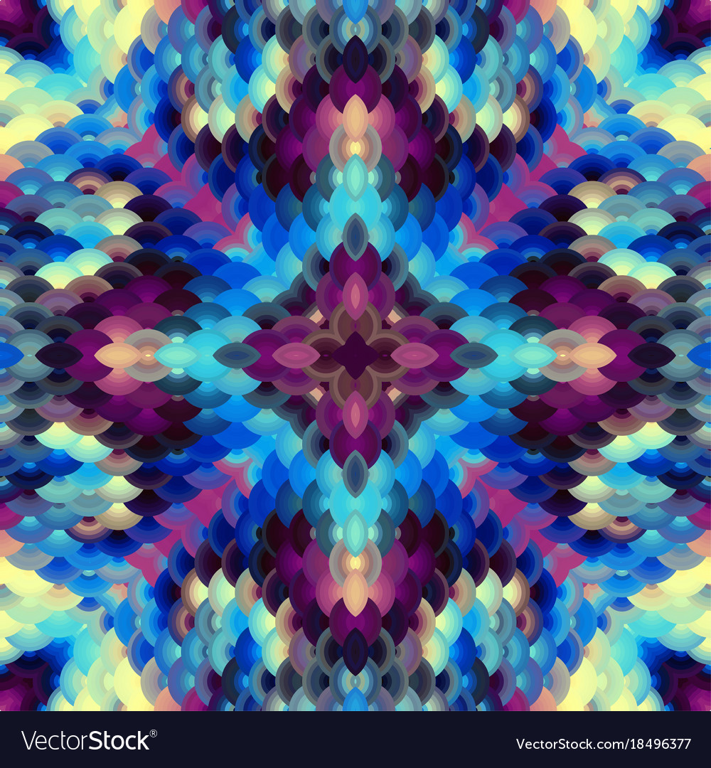 Geometric abstract pattern