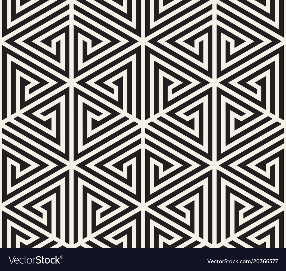 Geometric Triangle Pattern