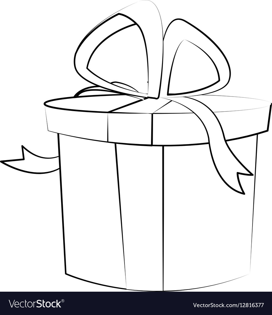 Gift box icon