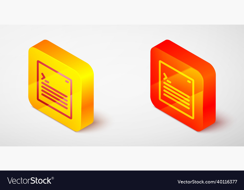 Isometric line software web developer programming Vector Image Isometric line software web developer programming