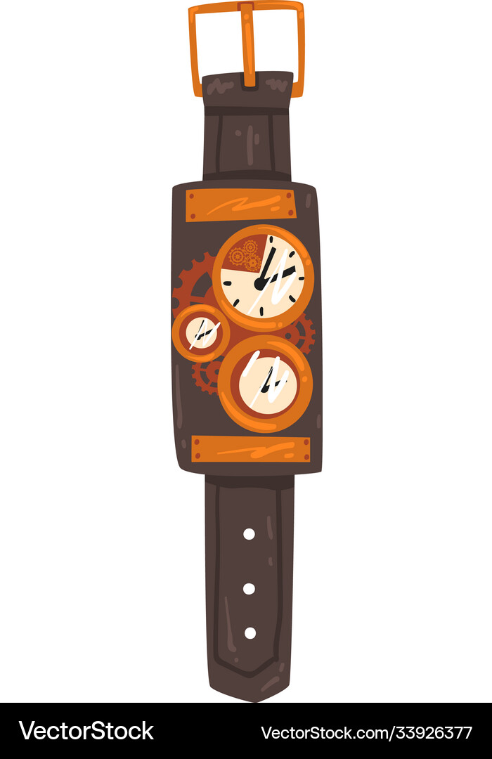 steampunk digital watch
