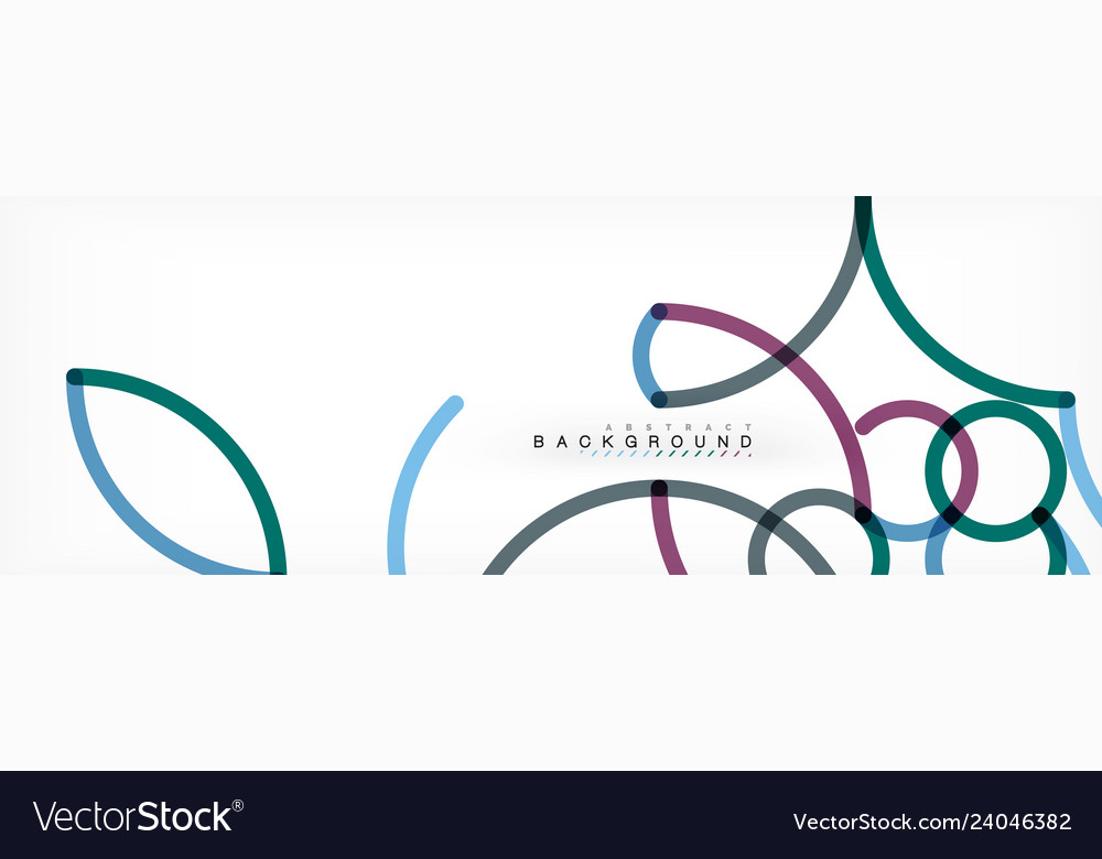 Abstract Wave Lines Background