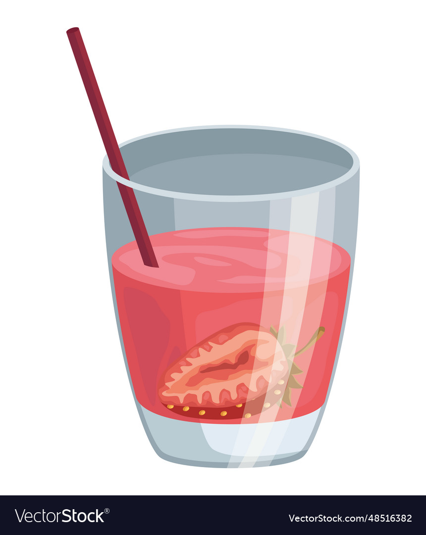 Fruit drink with straw icon