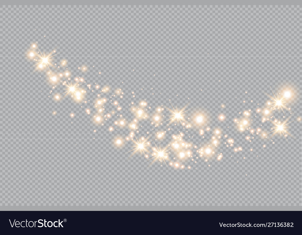 Light wave with effect vector image Light wave with effect