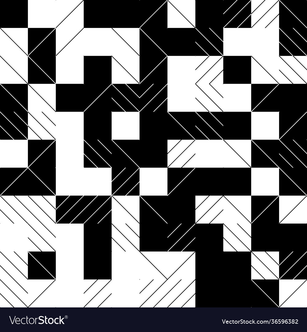Minimal geometric pattern design vector image Minimal geometric pattern design