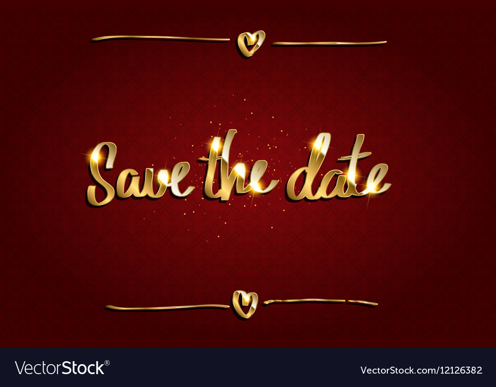 Save the Date Card