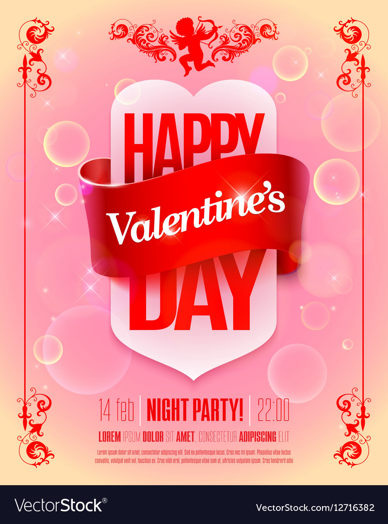 valentine day flyer valentines day flyer