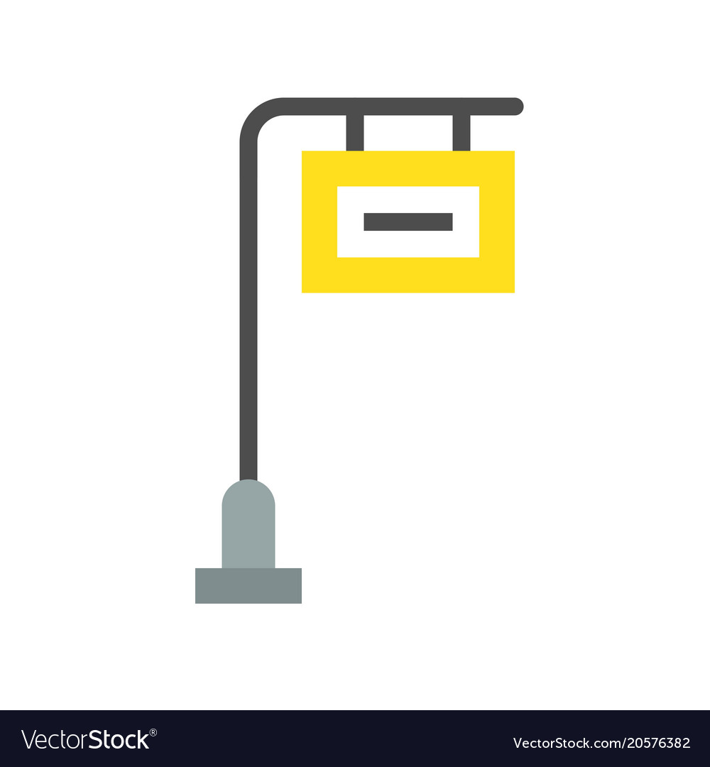 wayfinding traffic sign post icon royalty free vector image