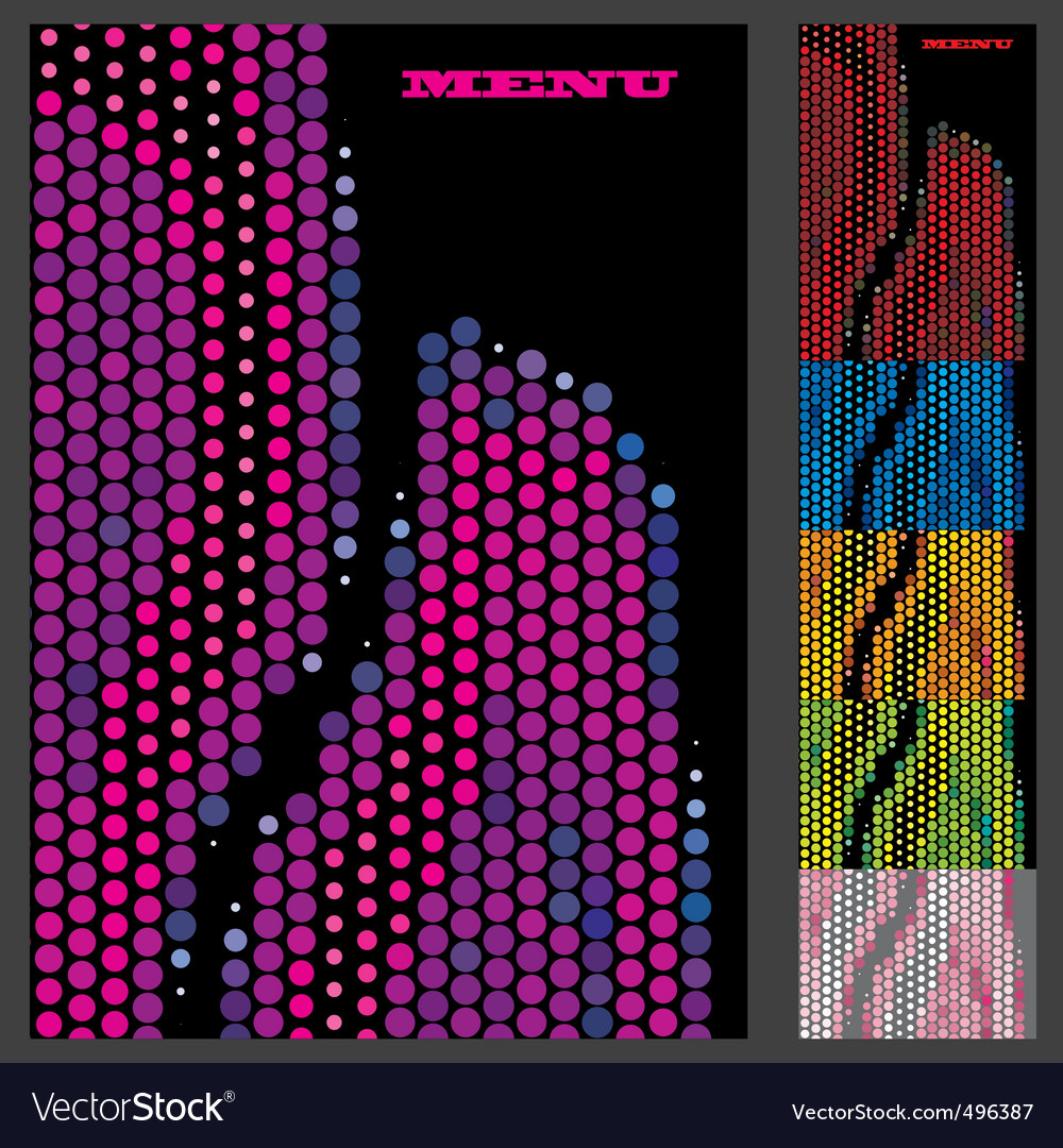 Abstract menu