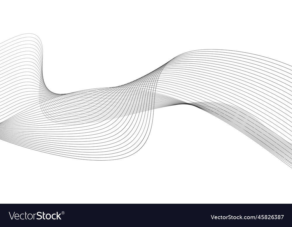 Abstract wave element for design digital vector image Abstract wave element for design digital