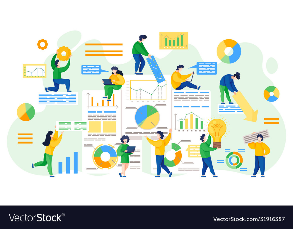 Data analysis graphics and charts statistics
