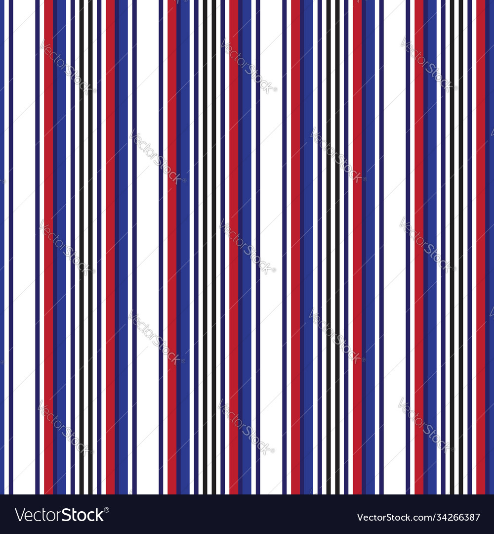 Red and blue stripe seamless pattern background vector image Red and blue stripe seamless pattern background