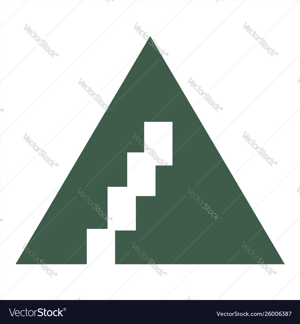 Simple a initials character icon and logo