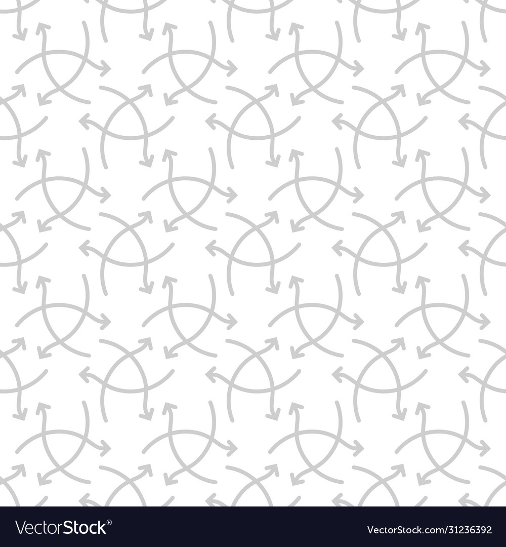 Arrows seamless pattern in different