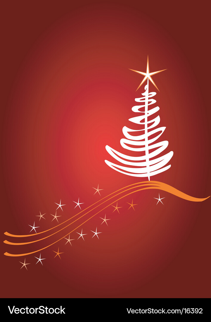 Christmas tree Royalty Free Vector Image - VectorStock