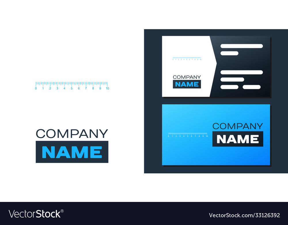 Logotype measuring scale markup for rulers icon vector image Logotype measuring scale markup for rulers icon
