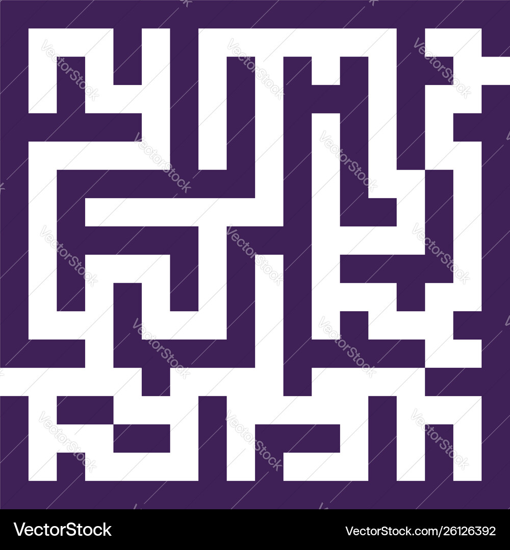 Maze Royalty Free Vector Image - VectorStock