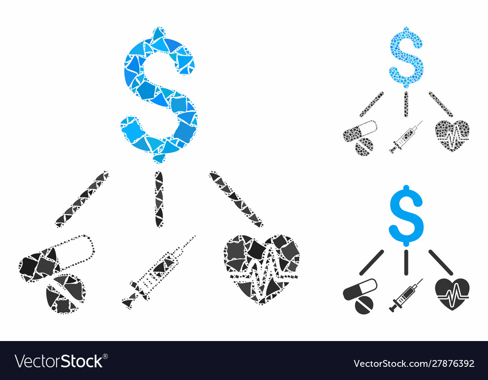 Medizinische Budget Mosaik Ikone Tuberous Artikel