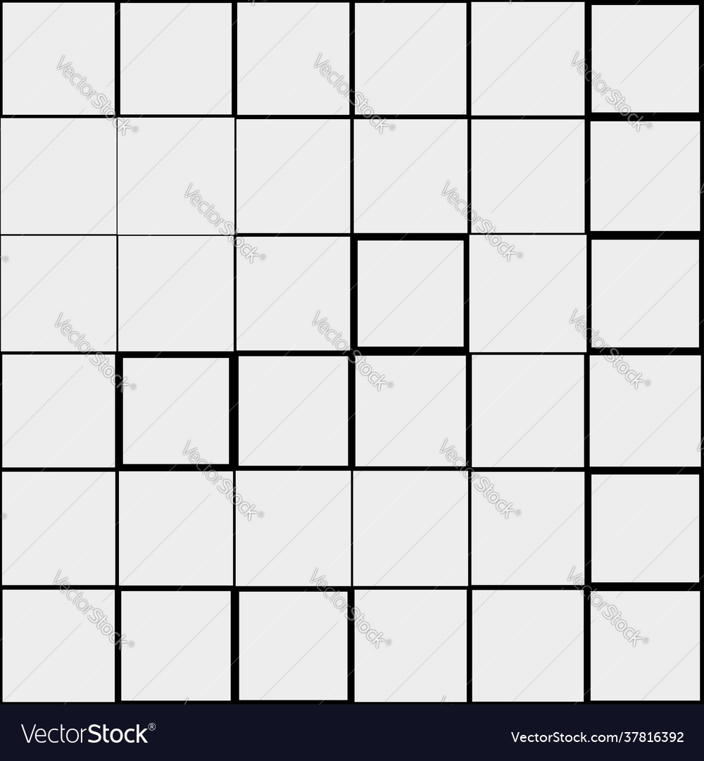 Random mosaic squares tiles seamless repeatable vector image Random mosaic squares tiles seamless repeatable