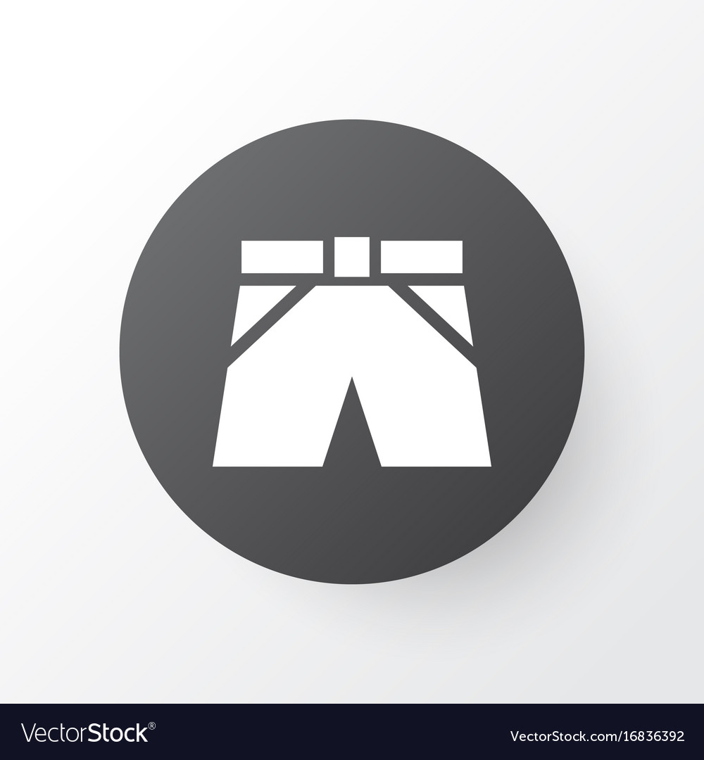 Shorts icon symbol premium quality isolated