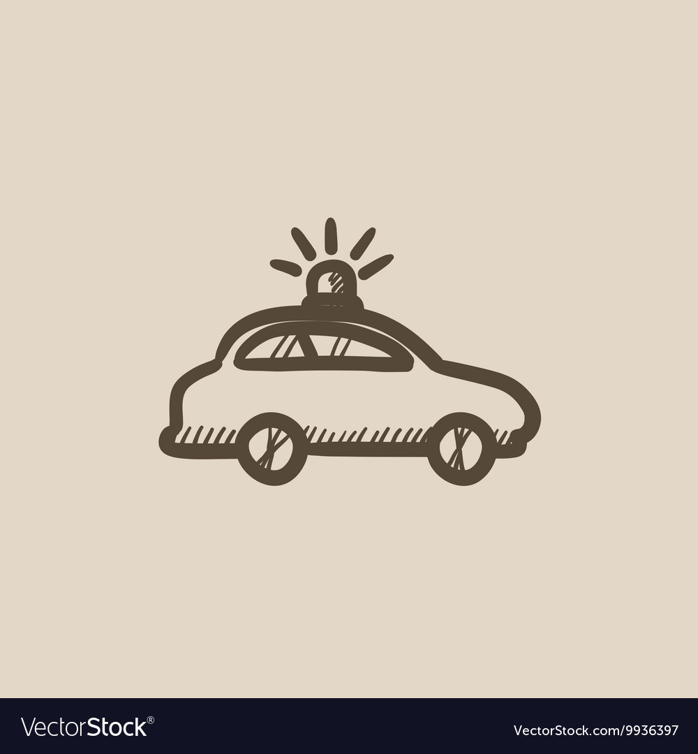 Police Car Website >> Police Car Sketch Icon Police Car Website >> Police Car Sketch Icon