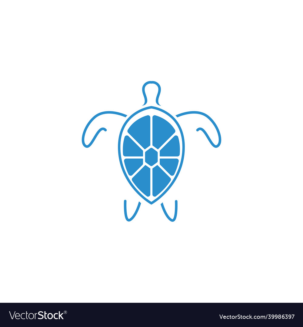 Turtle animal cartoon icon