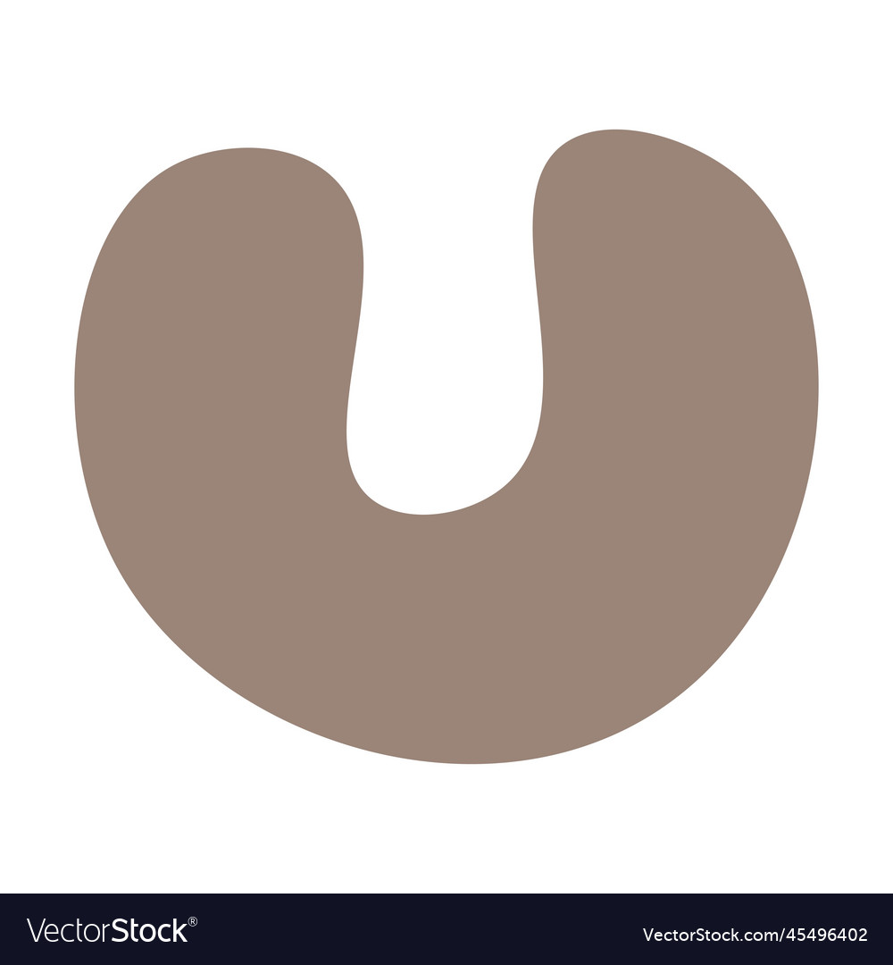 Abstract shape modern art design element Vector Image Abstract shape modern art design element