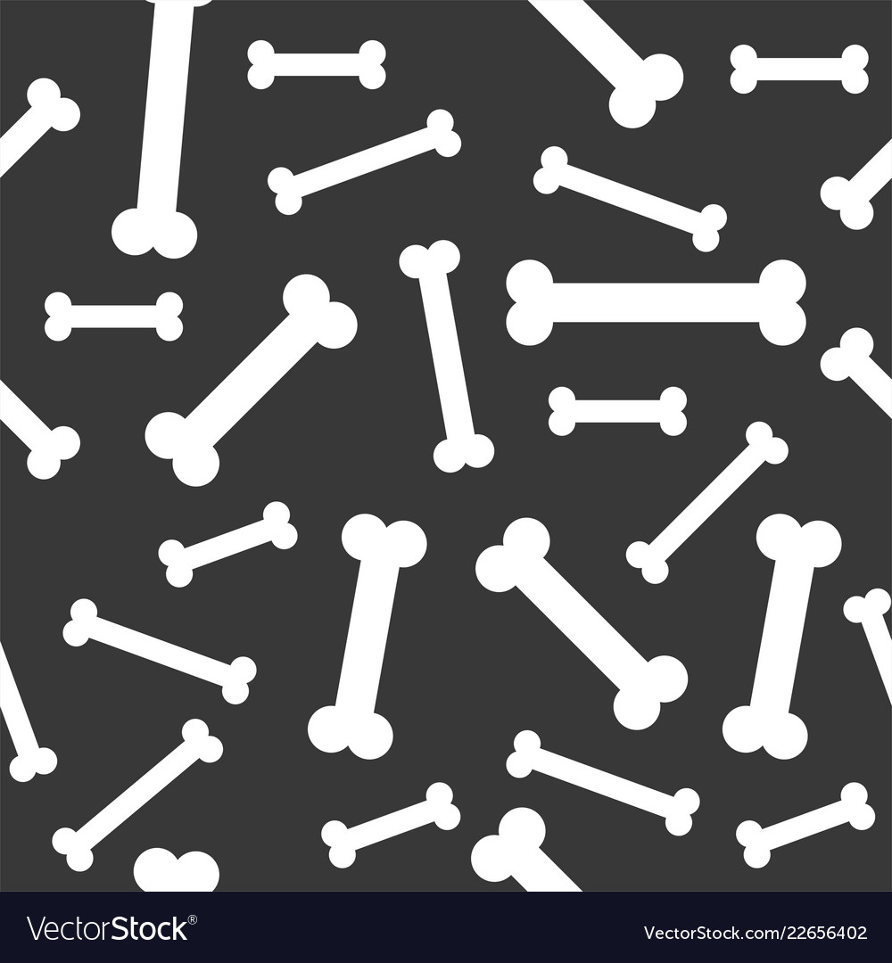 Bone seamless pattern for use as wrapping paper