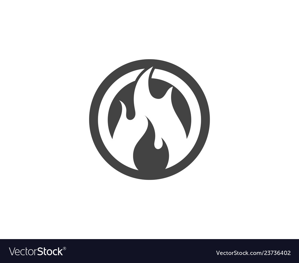 Fire flame Royalty Free Vector Image - VectorStock