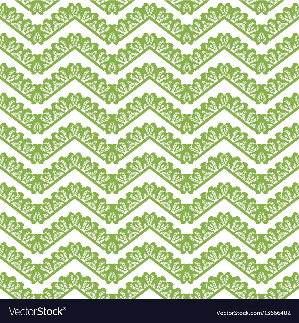Greenery chevron seamless pattern background vector image Greenery chevron seamless pattern background