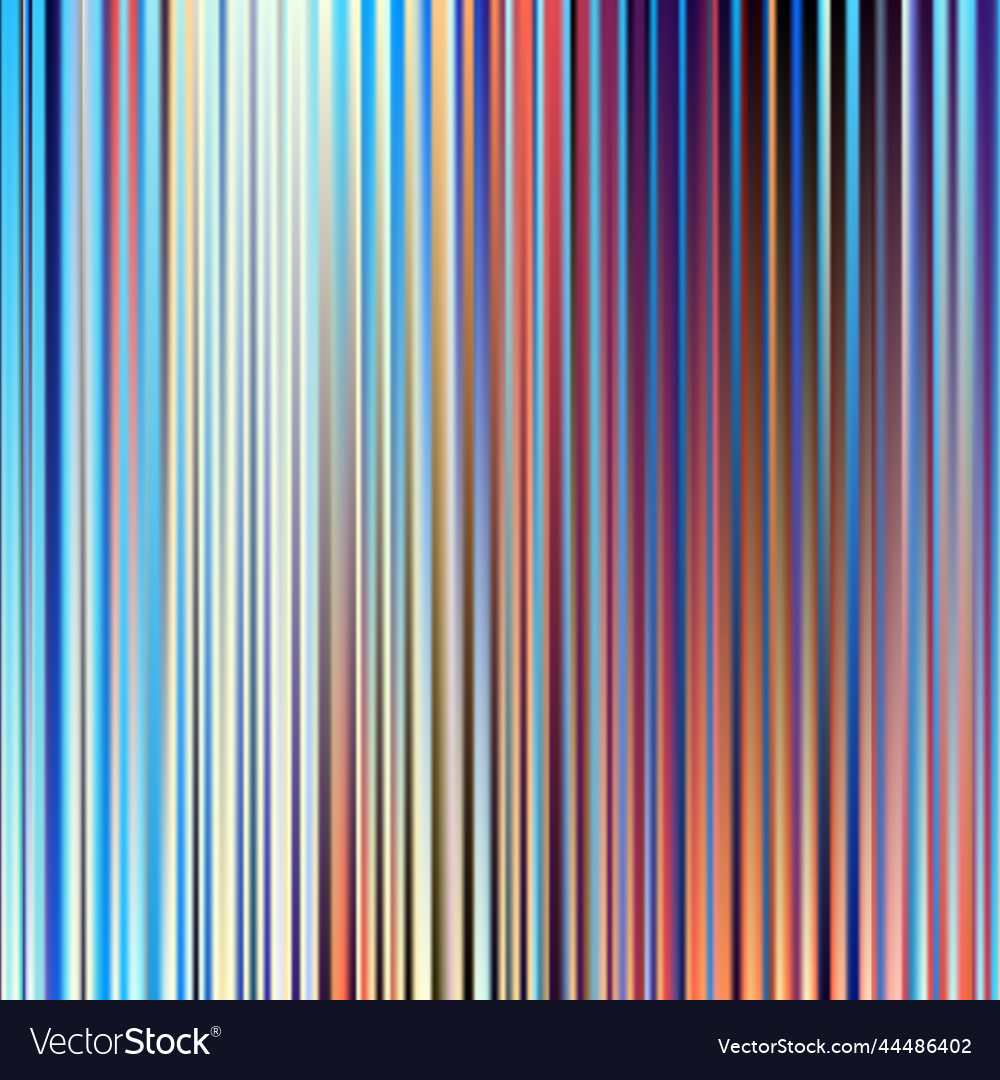 Image with vertical defocused thin lines
