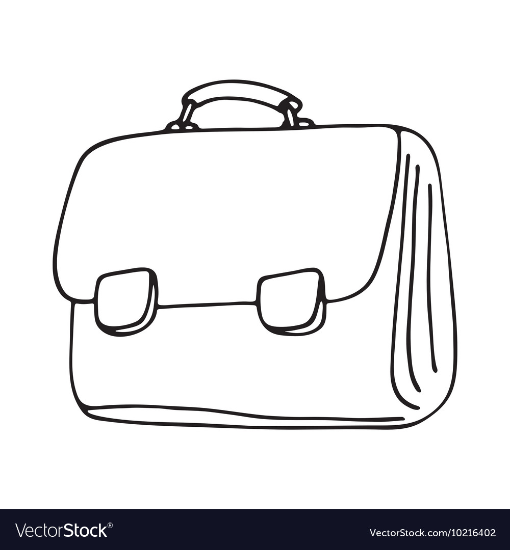 school bag drawing