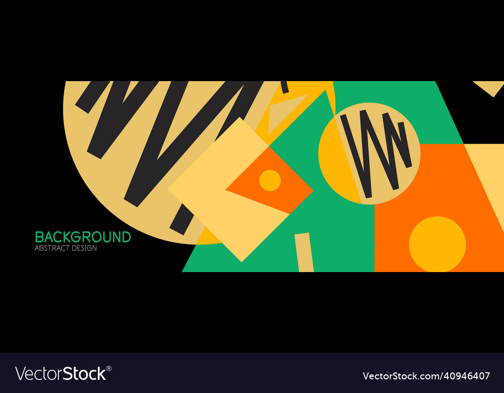 Abstract background with blocks lines geometric vector image Abstract background with blocks lines geometric