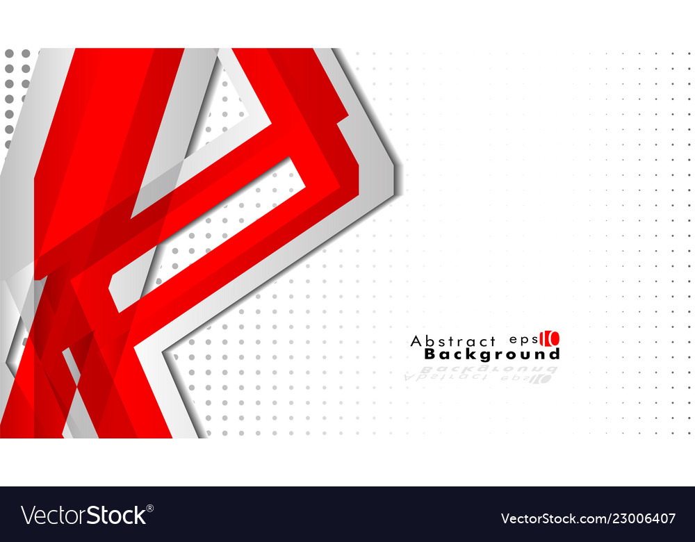 Bright abstract background template red