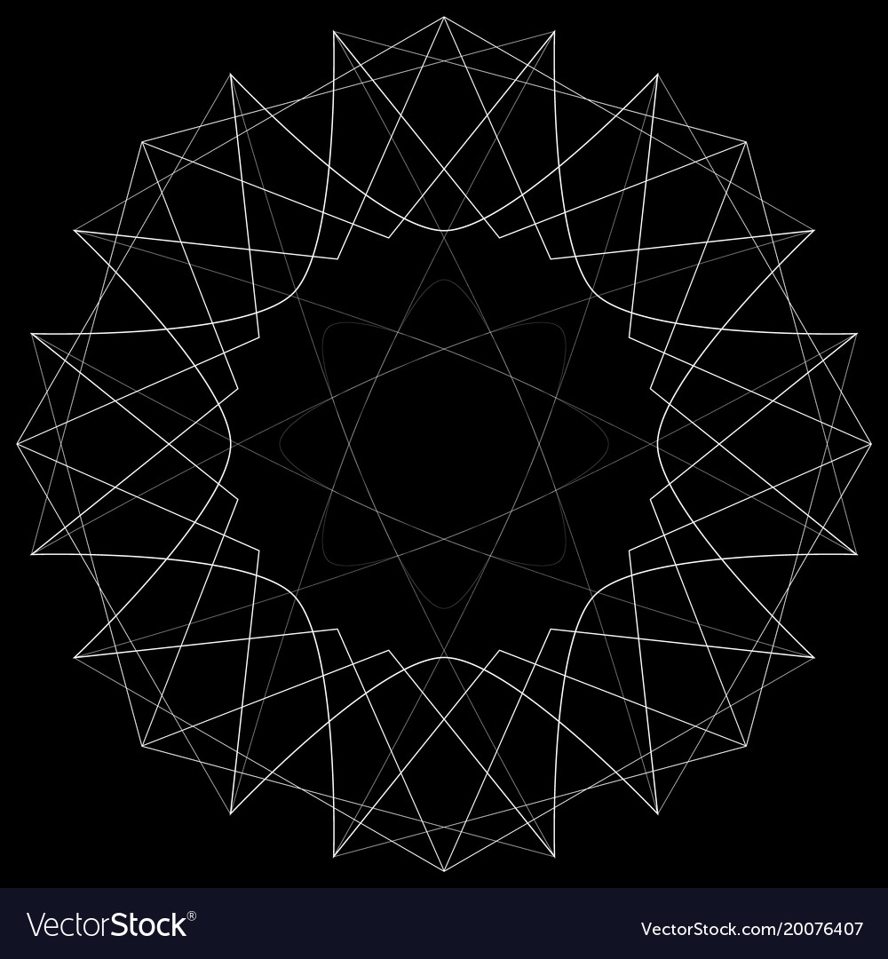 Celestial Geometric Pattern