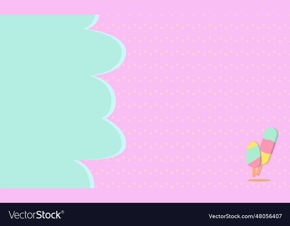 Cute background design template