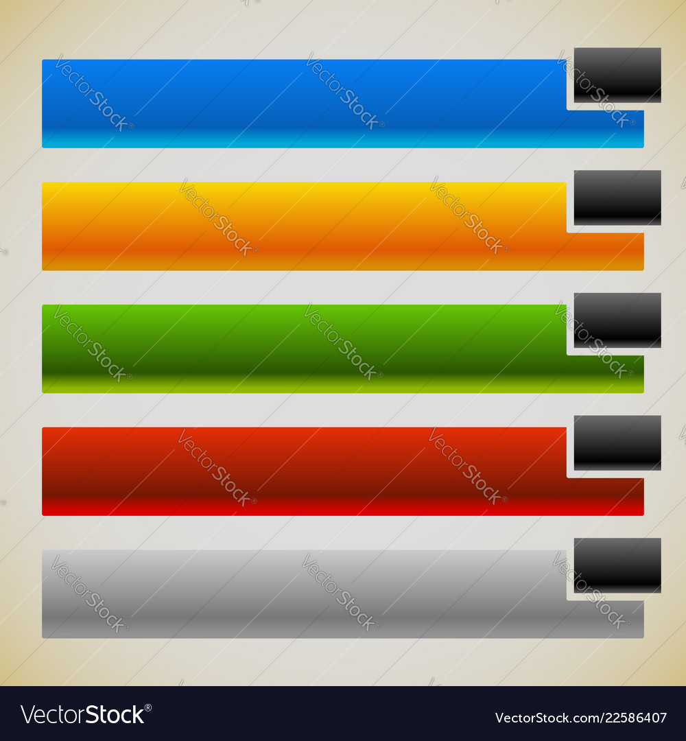Zwei Teil-Banner-Tasten mit Schnitt