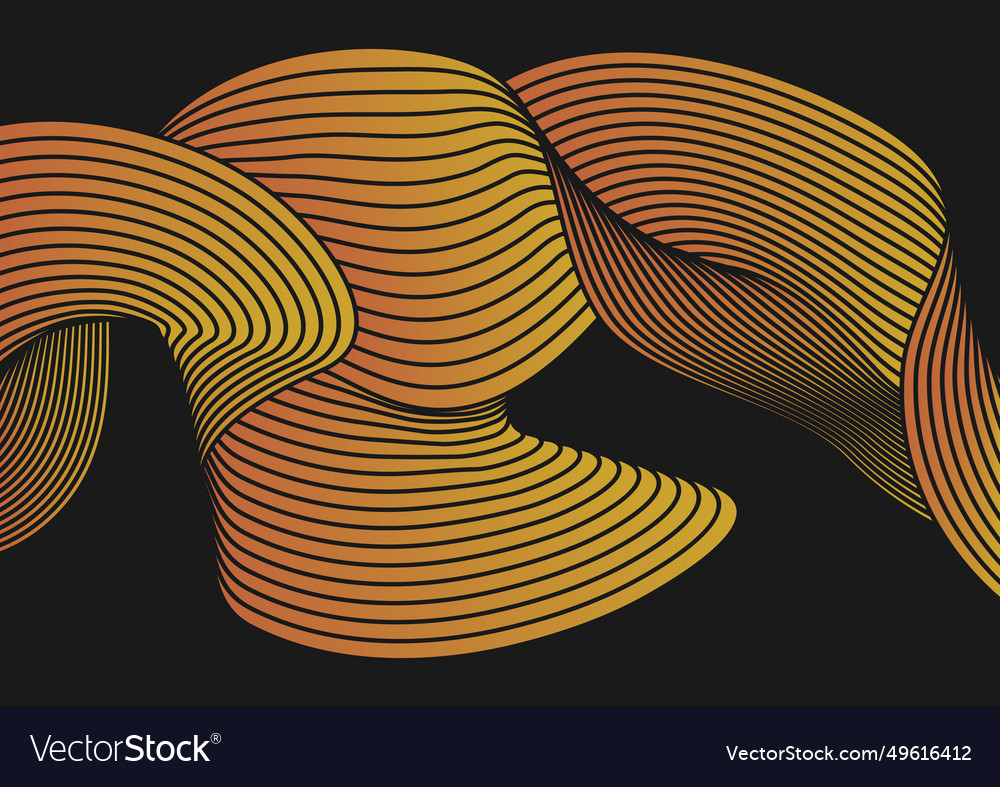 A colorful composition of lines abstract Vector Image A colorful composition of lines abstract