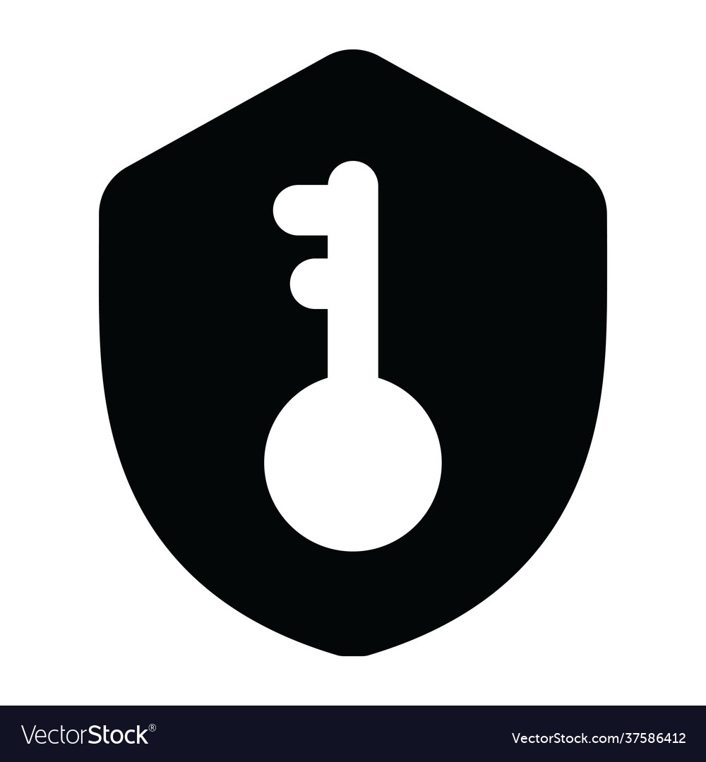 Access shield Royalty Free Vector Image - VectorStock